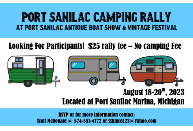 Camp Rally Port Sanilac Michigan Vintage Camper Rally – Tin Can Tourists