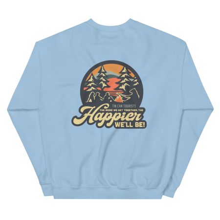 TCT Logo on the front and The Happier We'll Be on the Back