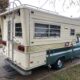 1968 Holiday Rambler 8' Truck Bed Camper