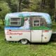 Eye catching Vintage Camper