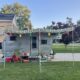 1961 Yellowstone Vintage Tin Can Cabover Camper Trailer