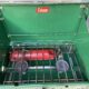 Vintage 1950s COLEMAN stove, folding stools, portable cooking grill