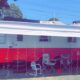 1978 RARE 37' Yellowstone Camino, Route 66 themed fifth wheel travel trailer.